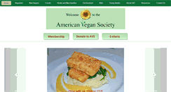 Desktop Screenshot of americanvegan.org