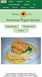 Mobile Screenshot of americanvegan.org